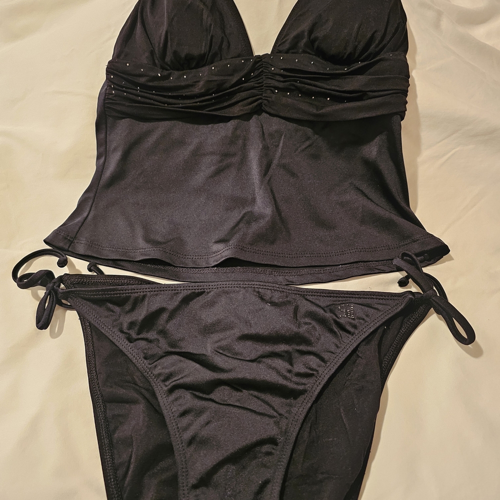 St. John Black Swimwear